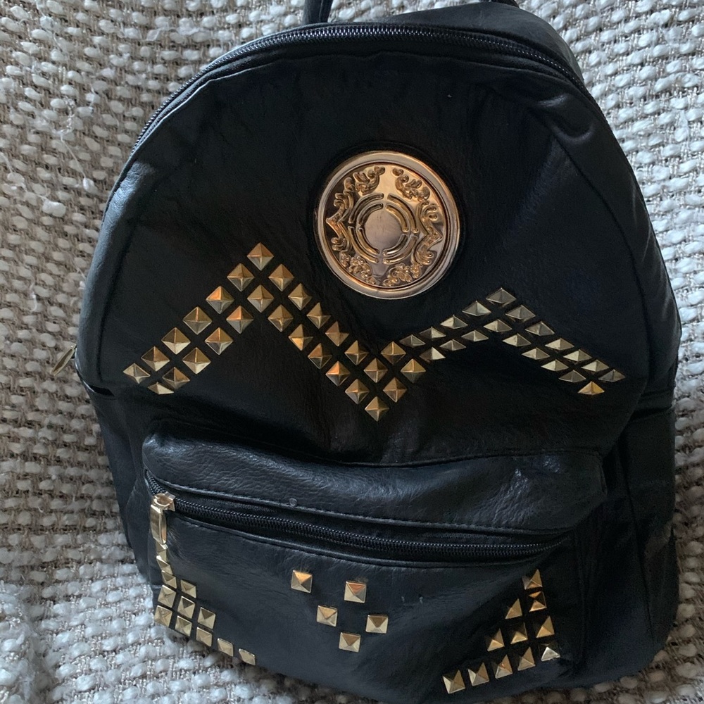 Black and Gold backpack